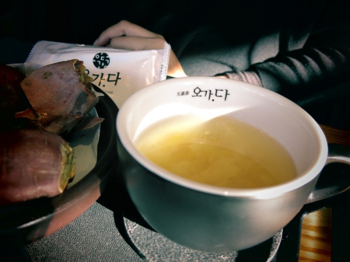 Tea commonly found in Seoul