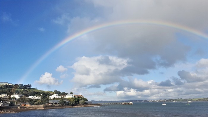 Rainbow in Devonport