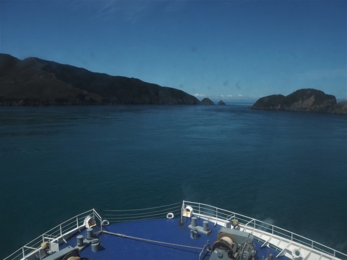 Ferry to Wellington from Picton